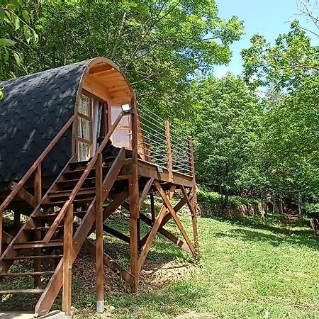 Le Temps Suspendu Hotel Saint-Pierreville Ngoại thất bức ảnh